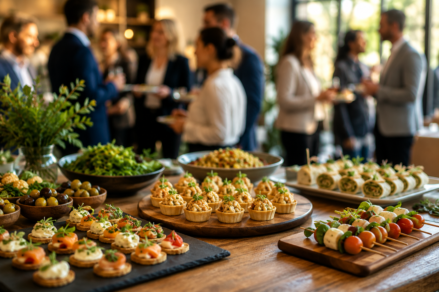 Top Catering Ideas for Networking Events and Business Functions